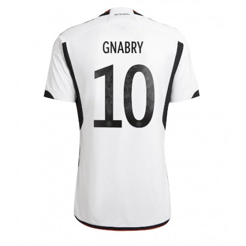 Njemačka Serge Gnabry #10 Domaci Dres SP 2022 Kratak Rukavima